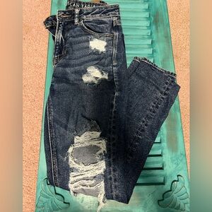american eagle mom jeans